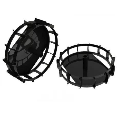 HECHT 8001004 Fém Körmöskerekek (2db/Csom.)