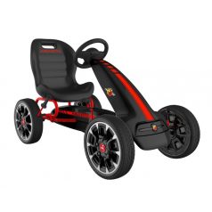 Hecht ABARTH-BLACK Gokart Fekete, 3-6 éves korig