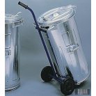 külső hulladéktároló-, kukaszállító kétkereku kocsi 150 kg teherbírású