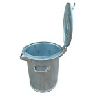 külső hulladéktároló, fém, kuka, 70 l, 1002