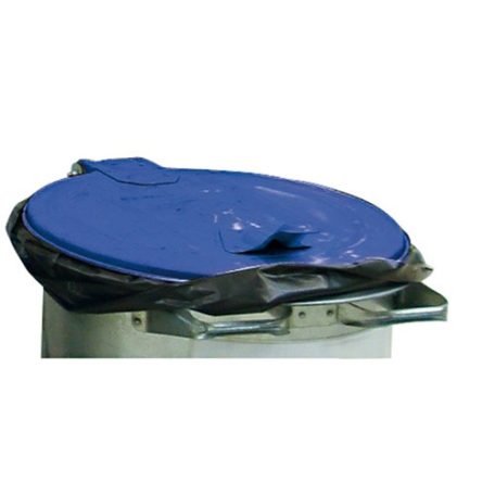 110 l horganyzott hulladéktároló - 0,8 mm falvastagsággal - Kék 1008-1