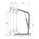 3267 Kézi hidraulikus emelő