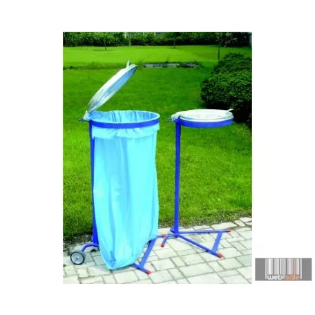 Festett mobil zsákállvány (240 l)