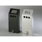 Fali hamutartó fekete 3668