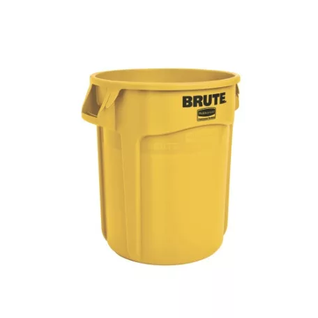 Round Brute - műanyag hulladékgyűjtő, 75,7 l, sárga 4103