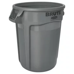  Round Brute - műanyag hulladékgyűjtő, 121,1 l, szürke 4242