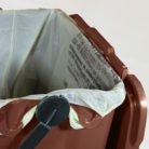 10 literes Urba hulladékgyűjtő - barna 4648-5