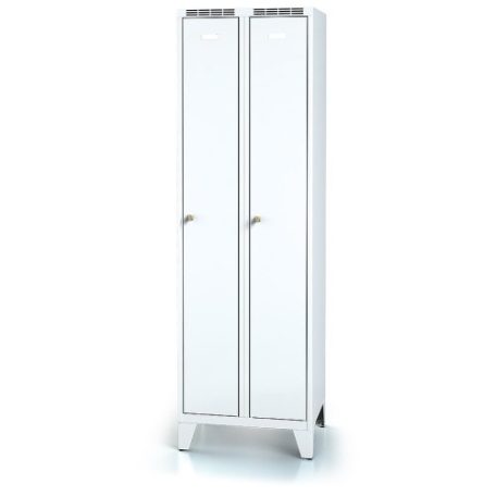 Öltözoszekrény - szürke / kék 4901