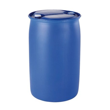 220 literes műanyag hordó felül dugóval 5004