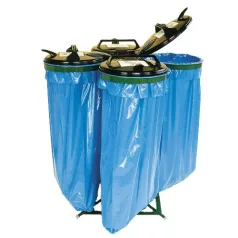 Műanyag fedelű kvatro zsákállvány (4 x 120 l) 5242