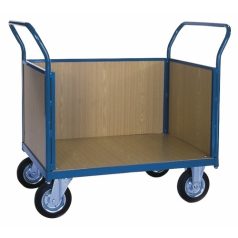   Raktári szállítókocsi, három oldalú, funér táblával (800x1200 mm) 6276