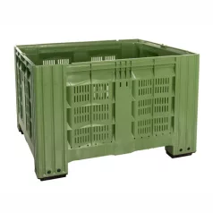 Műanyag láda zöld 700 l 6761