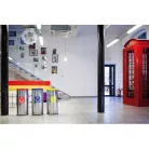 Rozsdamentes szelektív hulladéktároló – kék, 45 literes 7181-1