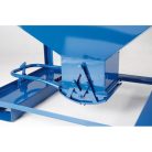 600 l alsó ürítésű konténer 7242