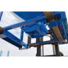 600 l alsó ürítésű konténer 7242