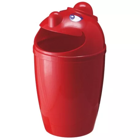 Smiley hulladékgyűjtő - piros 7342-6