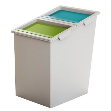 7580 Műanyag hulladéktároló - két rekesszel 30 l