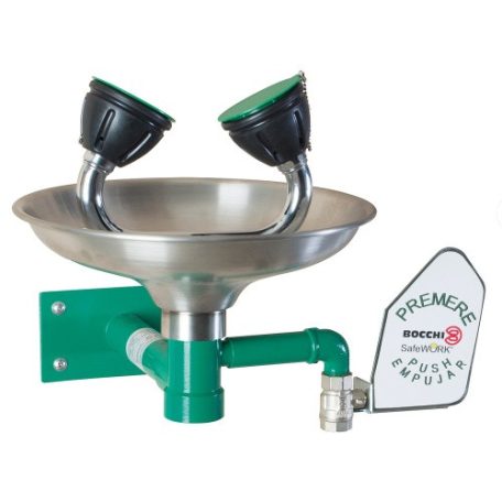 7590 Falra szerelhető szemzuhany kézi indítással - rozsdamentes