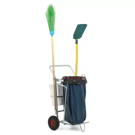 7613 Takarító kocsi zsákállvánnyal