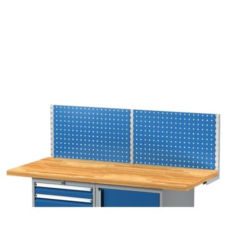 7677 Alacsony hátfal 1500 mm hosszú munkaasztalhoz