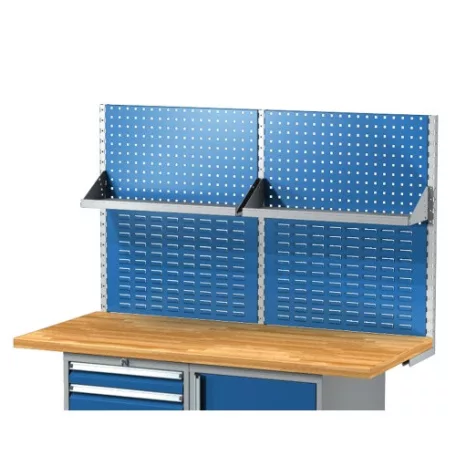 7678 Magas hátfal 1500 mm hosszú munkaasztalhoz