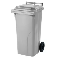 HUL-EG0004GREY 120 l műanyag kuka - világos szürke