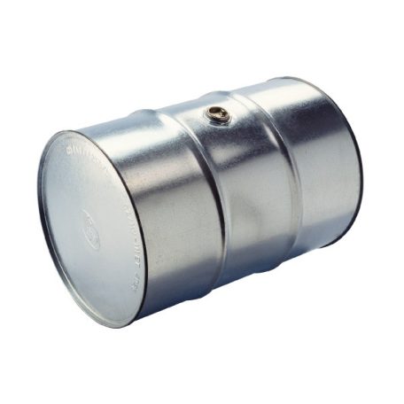 200 l Fém hordó G2" dugóval a paláston 0449