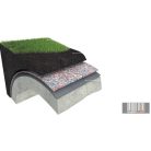 Gumilemez extra eros (Vastagság: 8 mm, egy egység mérete: 125X100 cm, szürke)