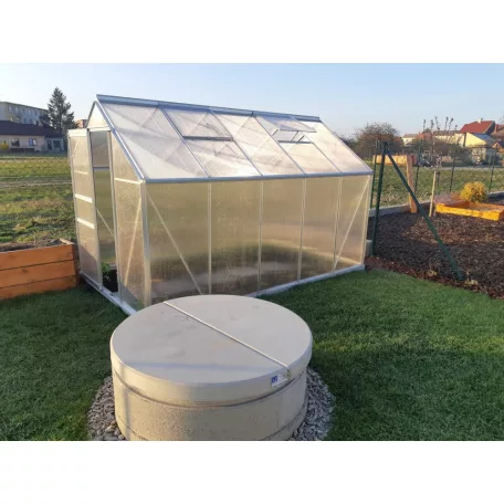 üvegház VITAVIA TARGET 6200 PC 4 mm ezüst LG1470