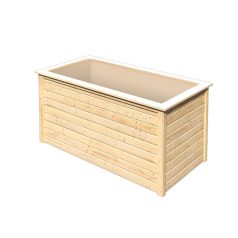 magaságyás KARIBU HOCHBEET 192 (64567) natur LG1991