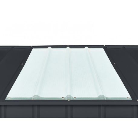 kerti ház GLOBEL 65 ANTRAZITE + napfénytető LG2068