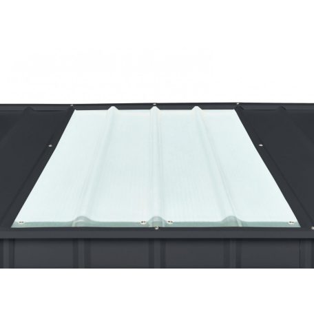 kerti ház GLOBEL 1012 ANTRAZITE + napfénytetővel LG2071