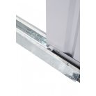 kerti ház GLOBEL 86 EZÜST SZÍNÜ + napfénytető LG2073