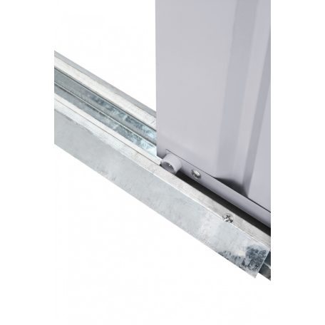 kerti ház GLOBEL 86 EZÜST SZÍNÜ + napfénytető LG2073