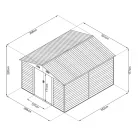 kerti ház MAXTORE WOOD 1112 LG2303