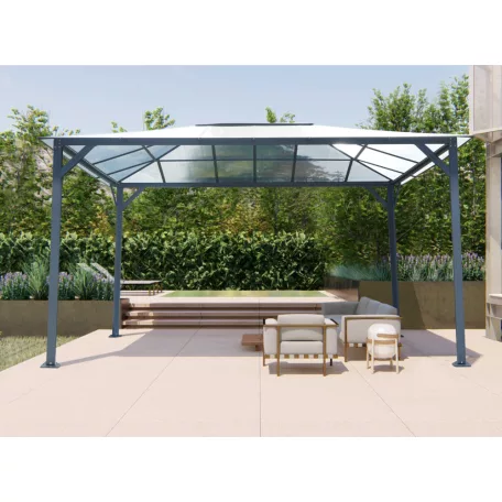 kerti pavilon LANITPLAST 43 antracit + bronz PC LG2469