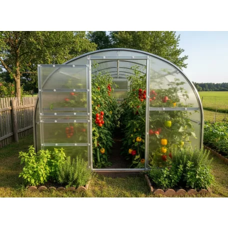 Üvegház LANITPLAST KYKLOP2 3x4 m PC 4 mm