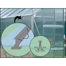 üvegház VITAVIA URANUS 9900 PC 4 mm zöld színű LG586