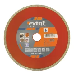   EXTOL 108735 gyémántvágó csempevágáshoz (sima), vizes vágásra; 230×2,3×22,2mm, max.6.650 ford/perc