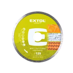   EXTOL gyémántvágó csempevágáshoz (sima), vizes vágásra; 230×2,5×22,2mm, max.6.600 ford/perc 108835