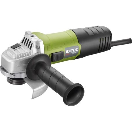 EXTOL 403114 sarokcsiszológép 750W 115mm tárcsaátmérő; 11.000 1/min, bekapcsolásvédelem, papír doboz, 1,5 kg