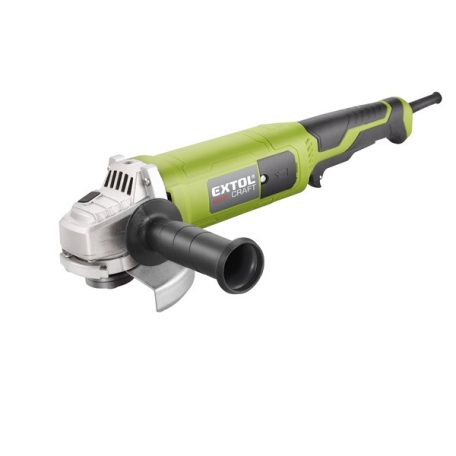 EXTOL 403127 sarokcsiszológép 1200W 125mm tárcsaátmérő 11.000 1/min, bekapcsolásvédelem, papír doboz, 2,1kg