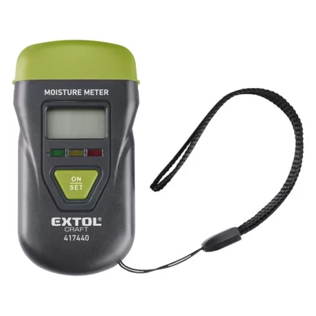 EXTOL 417440 anyagnedvesség mérő, fához és építőanyaghoz, 0-40 °C
