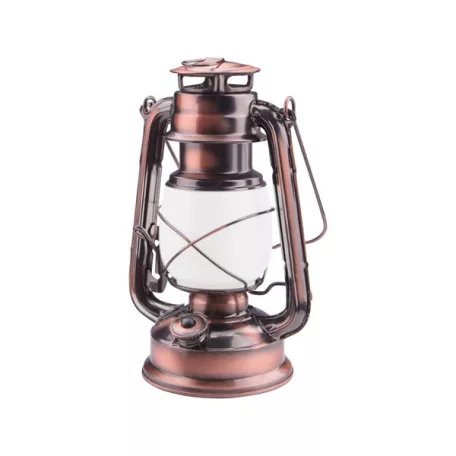 EXTOL 43403 LED "petróleum" lámpa, dekorációs, fehér+láng hatású sárga fényű, elem nélkül