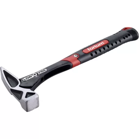 FORTUM 4751007 kalapács kovácsolt, LOW-VIBE vibráció csökkentő nyél, 870 g, két komponensű gumírozott/műanyag markolat