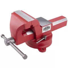   FORTUM satu forgatható;100 mm, 8 kg, max.befogás: 110 mm, max. összeszorító erő: 13 kN, pofák keménysége: HRC 50-54 4752622