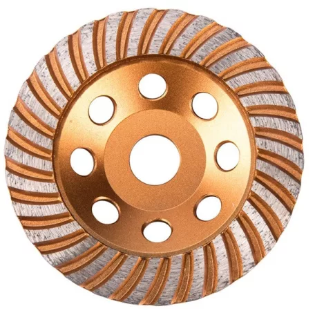 EXTOL gyémántcsiszoló korong; 115mm×22,2mm, Turbo/lamellás jellegű 8703101