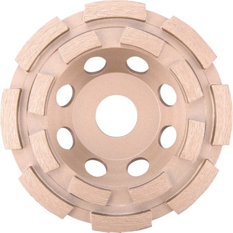 EXTOL gyémántcsiszoló korong; 125mm×22,2mm, kétsoros