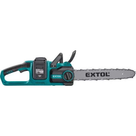 EXTOL INDUSTRIAL akkus láncfűrészgép, Share20V, 20V, Li-ion, 400 mm, 2db 4000 mAh Li-ion akku, 1db töltő 8791920