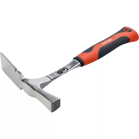EXTOL kőműves kalapács berlini, szeghúzós ; egy darabban kovácsolt nyéllel, 600g 8811410